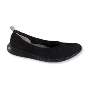 Cole Haan Grand. OS Women's Classic Black Knit Slip On Sneakers